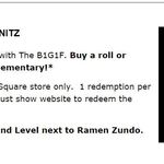 Buy 1 Get 1 Free - Schnitz Roll or Wrap @ World Square Sydney