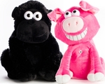 X2 Kids Interactive Talking Soft Plush Toy Deal: DJ Pig Plus Spinning Ape $33.95 for Both, Save 22% from Outlet24Seven
