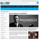 Win a Double Pass to Ronan Keating's Concert & 1-Night Accommodation at Sage West Perth Worth $503.74 from Experience Perth [WA]