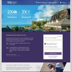 Starwood Preferred Guest 2x Weekdays and 3x StarPoints Weekends (Sheraton, Four Points, The Westin, St Regis, etc)