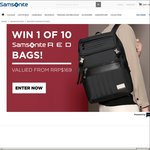 Win 1 of 10 Samsonite Red Bags Worth Up to $219 Each from Samsonite