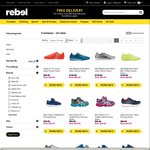 Rebel Sport up to 50% off Adidas, UA, ASICS, Nike Running Shoes