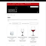 Riedel Glass Warehouse Sale Eg. 2x Vinium Pinot Noir $39.98 Normally $99