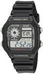 Casio Royale AE1200WH-1A World Time Watch US$18.86 (approx AU$24.60) Shipped @ Amazon
