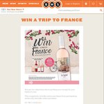 Win a Trip to France for 4 Worth $30,000 or a Share of 21 $750 Bicycle Vouchers from Pinnacle Liquor Group [With Purchase]