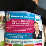 Animal Vaccinations - 30% off at PETstock VET - e.g. Puppy 12/16 Week Vaccination (C3) = $69 -> $48.30