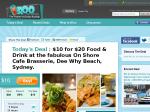 $10 for $20 Food & Drink at The Fabulous on Shore Cafe Brasserie, Dee Why Beach, Sydney