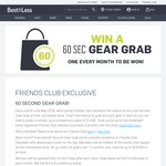 Win 1 of 24 60-Second Gear Grabs Worth up to $1,000 Each [Best & Less Membership + Purchase Required]