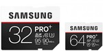 Harvey Norman - Samsung Pro+ SDHC 32GB Memory Cards for $38