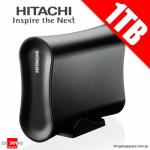 Hitachi 1TB External Hard Drive - USB 2.0 ($76.95 + Postage)