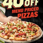 Domino's Pizza - 40% off Traditional, Chefs Best, Mogul Pizzas