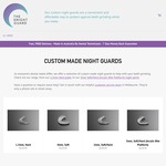Custom Night Guard From $129.95 + Free Delivery @ The Knight Guard