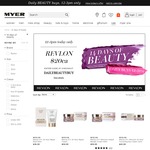 Myer Revlon Products $20 ea (Save up to $30) Today 12-3pm