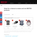 Win BESTEK Pressure Cooker, Vacuum Cleaner, 8 Outlet Power Strip, Little Bear Power Strip Worth $1800 from BESTEK