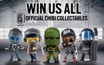 Win Rainbow Six Seige Collection Chibis from Ubisoft