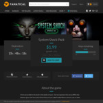 System Shock Pack $1.99 USD (~$2.55 AUD) @ Fanatical Gaming