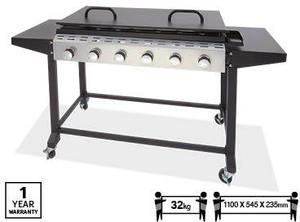 6 burner bbq aldi sale