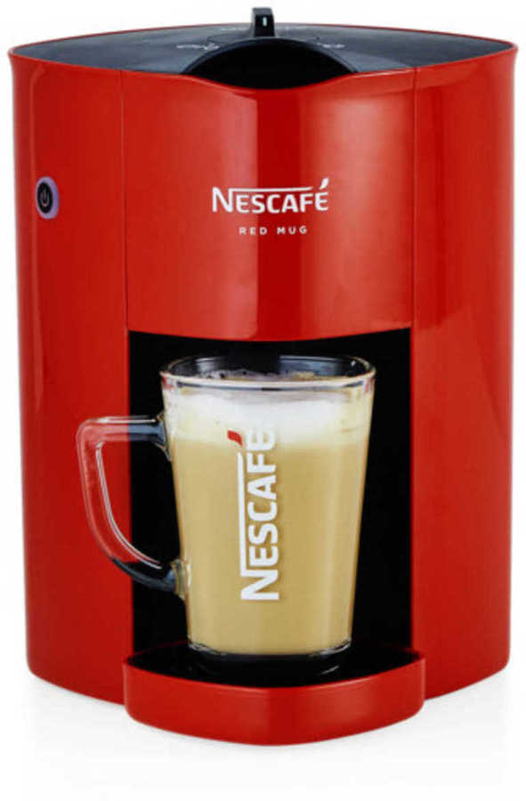 Nescafe red 2025 mug coffee maker