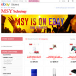 MSY eBay: Razer & Steelseries Gaming Accessories (Diamondback $58, Siberia Headset V2 $39), Monitors (from $239) +$5 Postage