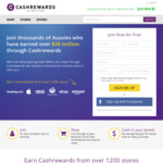 $10 Welcome Bonus With First Purchase @ Cashrewards (New Users Only)