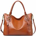 Kattee Women's Leather Tote Shoulder Bag 20% OFF, $76.79 to $79.99 + Free Shipping @ Kattee Amazon AU