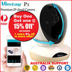 Vimtag P1 Premium 960P IP Security Wi-Fi Camera 360 Degree Rotatable - $56.99 on eBay A1_autogadget Store