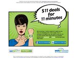 $11 Deals for 11 Minutes from Wotif