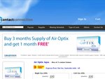 Free 1 Months Supply of Air Optix Contact Lenses for Every 3 months Ordered ($60)