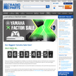 Over 50% on Select Yamaha AV Gear + Xbox One S 1TB $199 (OOS) @ Radio Parts