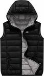 Boy's and Girl's Hooded Packable Puffer Down Vest Jacket $33.13 + Delivery (Free with Prime/ $49 Spend) @ Wantdo Amazon AU