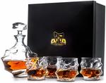 Whisky Decanter (750ml) and Set of 4 Glasses (300ml) $119.20 Delivered @ The Fresh Australian Amazon AU
