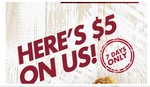 Free $5 Credit for Red Royalty Members to Try the Buttermilk Wings at Red Rooster (App)