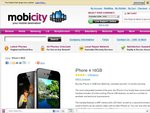 Unlocked Apple iPhone 4 16GB $699 at MobiCity, Save $160.