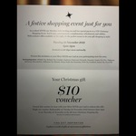 $10 Myer One Silver Member Voucher for Christmas Shopping Event (Physical Voucher Required) @ Myer