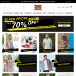 Black Friday Sale 50-70% off All Clothing & Footwear (Free Delivery over $50) This Weekend @ Rivers Australia
