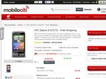 ~Android Phone Deal~ HTC Desire Z $349 with Free Shipping @MobileCiti.com.au