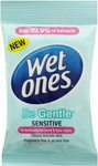 'Wet Ones' Be Gentle Travel Pack Antibacterial Wipes (Sensitive or Original) 15 Wipes $1.99 + Post ($0 with Prime) @ Amazon