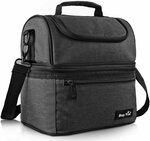 20% off Hap Tim Insulated Lunch/Cooler Bag Double Deck Cooler $22.24 + Delivery ($0 with Prime/ $39 Spend) @ Haptim Amazon AU
