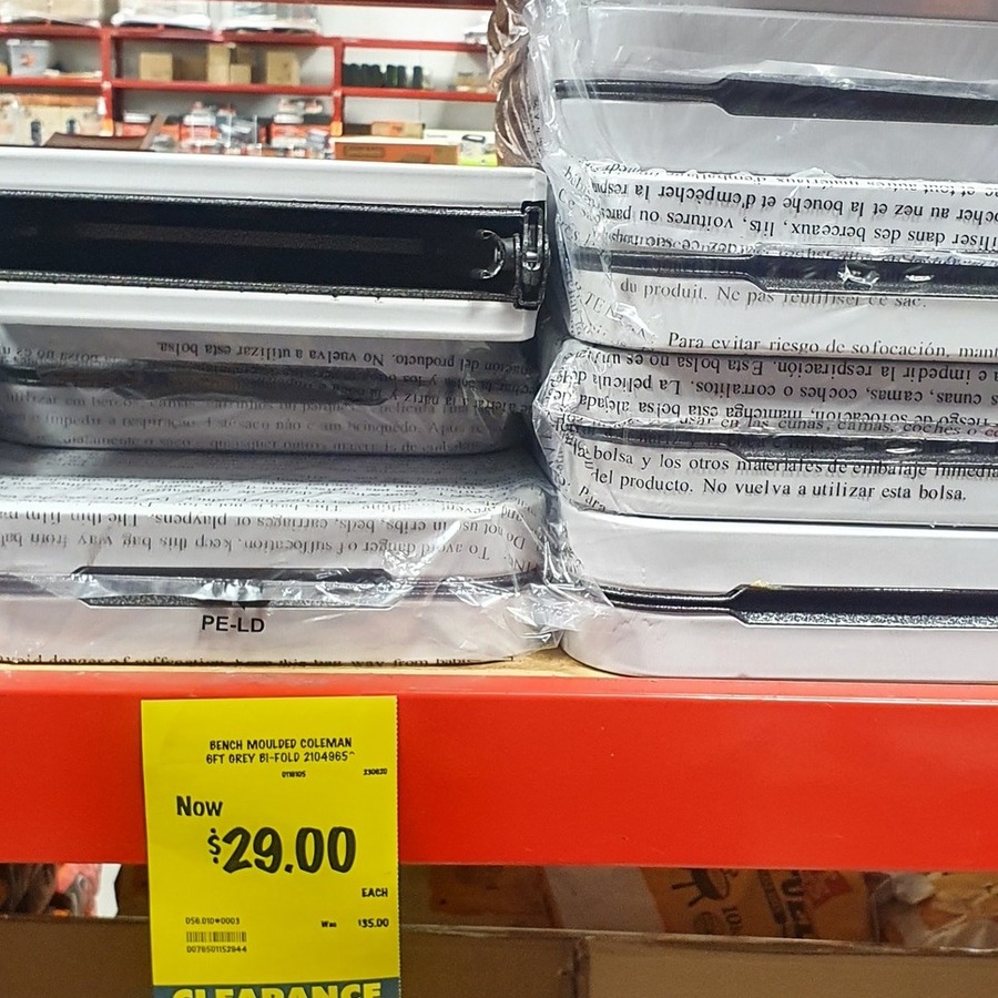 Coleman bench seat discount bunnings