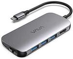 Laptop Type-C USB Adapter: Power Delivery, 4K-HDMI, USB/Card Ports + more VAVA 8-in-1 w/ Ethernet $49 HooToo 6-in-1 $35 @ Amazon