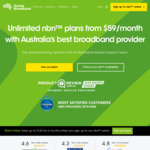 NBN 250/25 $109/mth (Save $20) or NBN 1000/50 $119 (Save $30) for 6 Months (FTTP and Select HFC Only) @ Aussie Broadband