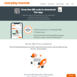[Everyday Rewards] Receive 1000 Points by Logging into Everyday Rewards App for The First Time