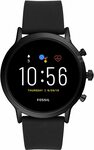 Fossil Gen 5 Smartwatch The Carlyle HR Black Silicone $284.24 + Delivery (Free with Prime) @ Amazon US via AU