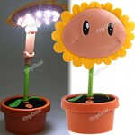 Lovely USB Charged 1.6W Sunflower 17-LED Lamp, AU$8.40+Free Shipping, 25% Off-TinyDeal.com