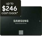 [eBay Plus] Samsung 870 EVO 1TB SSD 2.5" SATA Internal Solid State Drive $126.65 (+ $25 Cash Back) @ Shallothead eBay