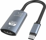 USB C to HDMI Adapter 4K 60Hz $14.62  + Delivery ($0 with Prime/ $39 Spend) @ Arshcea Amazon AU