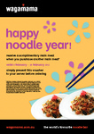 Wagamama's 2 for 1 Deal - 6 Feb to 26 Feb