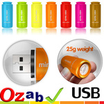 USB Rechargeable Mini Flashlight Torch $4.50 + $1.98 Shipping