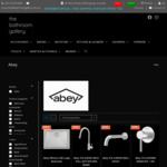 15% off Abey & Nero Bathroom/Kitchen/Laundry Products + Shipping ($0 to NSW with $100 Order) @ The Bathroom Gallery