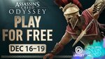 [PC,PS4,XB1,Ubisoft] Free to Play - Assassin's Creed Odyssey - 16-19 Dec @ Ubisoft